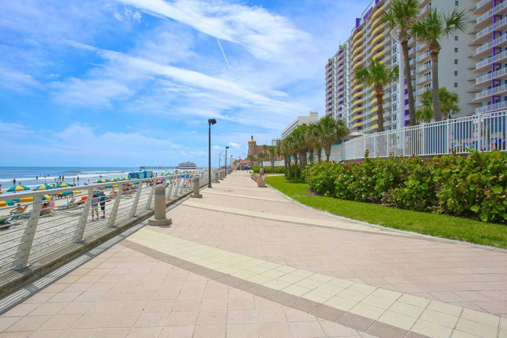 Luxury 9Th Floor 1 Bedroom Condo Direct Oceanfront Daytona Beach | 908 Exterior photo