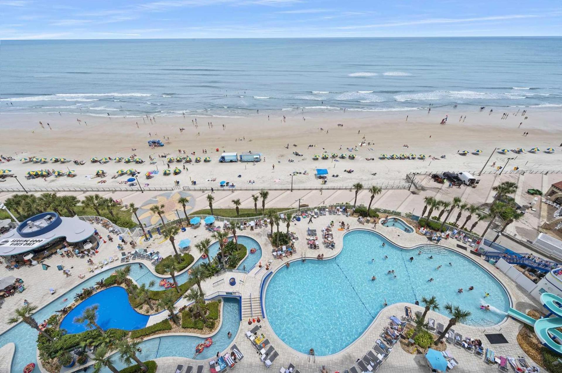 Luxury 9Th Floor 1 Bedroom Condo Direct Oceanfront Daytona Beach | 908 Exterior photo